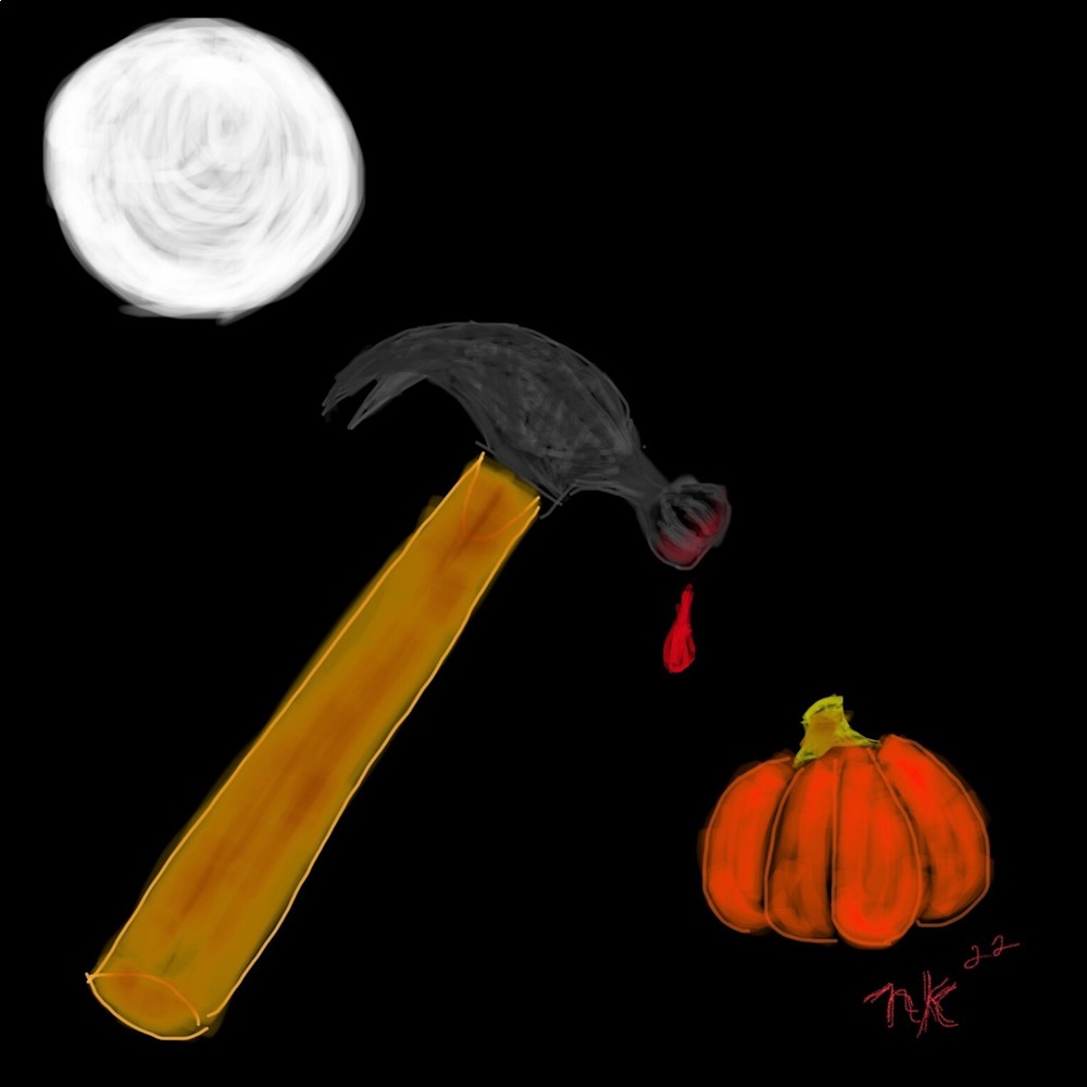 “Smashing Pumpkins” Original Art Print 8x10